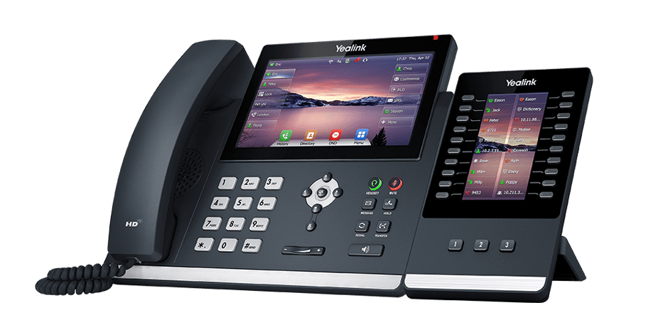 T48U SIP Phone, Huge Screen, HD Audio, Dual USB Ports T48U SIP Phone, Huge Screen, HD Audio, Dual USB Ports